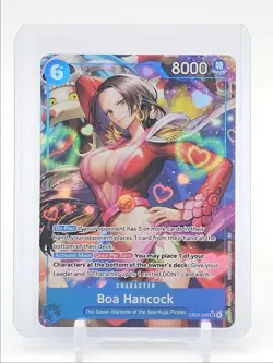 BOA HANCOCK 2026 ONE PIECE HEROINES ALT ART SUPER RARE EB03-026 Q1048 - Image 1