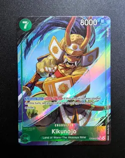One Piece TCG Kikunojo Alternate Alt Art SR EB04-012 English OP14 Azure Seven NM - Image 1