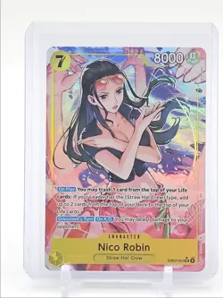 NICO ROBIN 2026 ONE PIECE HEROINES ALT ART SUPER RARE EB03-055 Q1048 - Image 1