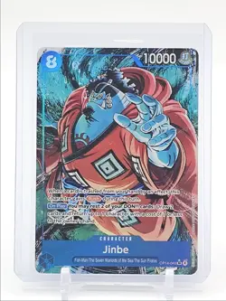 JINBE 2026 ONE PIECE THE AZURE SEA'S ALT ART SUPER RARE OP14-049 Q1048 - Image 1