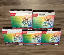Pokemon Trading Card Game Series 1 First Partner Illustration Collection X 5 - Image 2