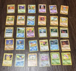 77 Assorted Old Pokemon Cards - Image 1