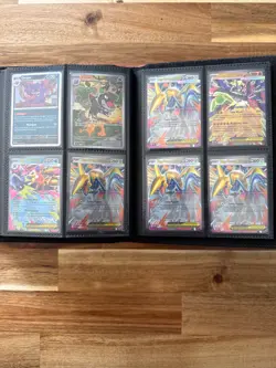 Official Pokemon Trading Card Game Binder (Red) With Cards Included - Image 3