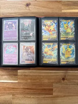 Official Pokemon Trading Card Game Binder (Red) With Cards Included - Image 4