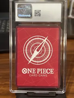 One Piece Card Game Jewelry Bonney Leader SD Green OP07-019 Foil CGC 10 - Image 2