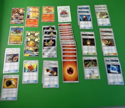 Pokemon GX 2019 World Championships 48 Cards Lot Partial Deck Heatran Dedenne - Image 1