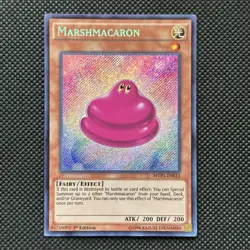 YUGIOH MARSHMACARON SECRET RARE DARK SIDE DIMENTIONS MVP1-ENS13 1st EDITION TCG - Image 1