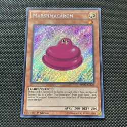 YUGIOH MARSHMACARON SECRET RARE DARK SIDE DIMENTIONS MVP1-ENS13 1st EDITION TCG - Image 2