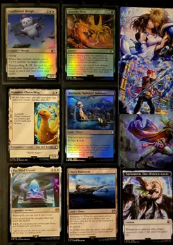 MTG FINAL FANTASY LOT OF FOIL , RARE AND ART SERIES CARDS ALL NM - Image 2