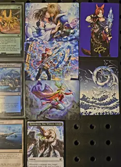 MTG FINAL FANTASY LOT OF FOIL , RARE AND ART SERIES CARDS ALL NM - Image 3