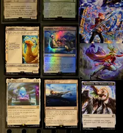 MTG FINAL FANTASY LOT OF FOIL , RARE AND ART SERIES CARDS ALL NM - Image 4
