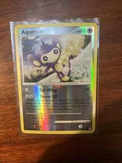Aipom 70/123 Mysterious Treasures Reverse Holo NM Condition CLEAN CARD - Image 1