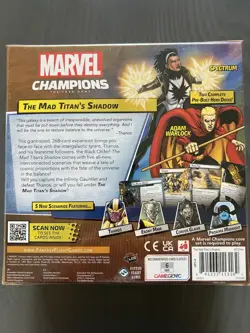 Marvel Champions The Card Game The Mad Titan's Shadow Expansion Box - NEW SEALED - Image 2