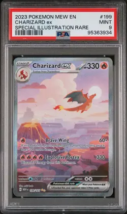 Pokemon SV 151 EN PSA 9 MINT SIR/IR Complete Starter & Evolutions 9 Card Set - Image 2