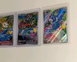 Pokemon TCG 1st Partner Series 1 holo lot Rowlet Litten Popplio 3 cards 2026 - Image 3