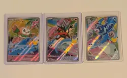 Pokemon TCG 1st Partner Series 1 holo lot Rowlet Litten Popplio 3 cards 2026 - Image 5