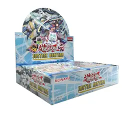 2025 Yugioh Justice Hunters 1st Edition Booster Box 24-Packs Sealed - Image 1