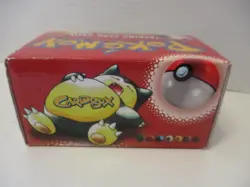 1999 Pokemon Trading Card Game CARDBOX Card Box Storage - Great Shape - Image 4