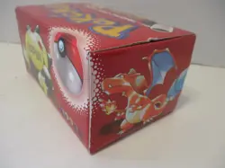 1999 Pokemon Trading Card Game CARDBOX Card Box Storage - Great Shape - Image 5