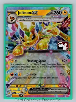 Jolteon ex - Double Rare Prize Pack Series Cards 030/131 NM Holo - Image 1