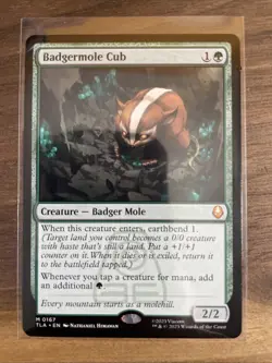 Badgermole Cub - NM - ATLA - Non-Foil - MTG - Image 1