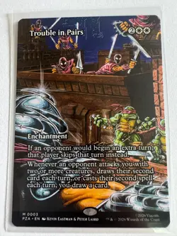 2026 Magic: TMNT Eternal-Legal #3 Trouble in Pairs (Borderless) - Image 1