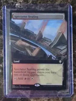 MTG Commander Legends Spectator Seating Extended Art Foil - Image 1