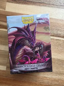 Dragon Shield Mother's Day Dragon Art Matte Sleeves (100 ct) 5706569110048 - Image 1