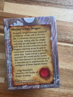 Dragon Shield Mother's Day Dragon Art Matte Sleeves (100 ct) 5706569110048 - Image 2