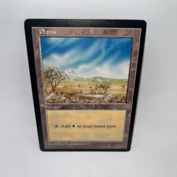 Plains (Watering Hole) Land Mirage Magic: The Gathering Lightly Played - Image 1