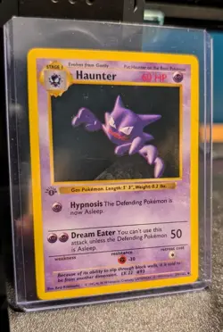 Pokemon TCG Haunter Base Set, 1st Edition Shadowless Card 29/102 - *NM* - Image 1