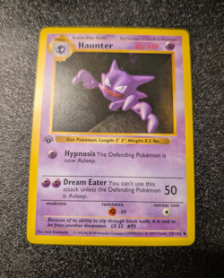 Pokemon TCG Haunter Base Set, 1st Edition Shadowless Card 29/102 - *NM* - Image 2