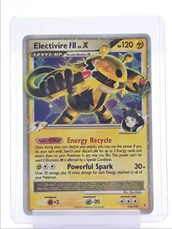 ELECTIVIRE FB LV.X 2009 POKEMON SUPREME VICTORS RARE HOLO LV.X 144/147 Q1048 - Image 1