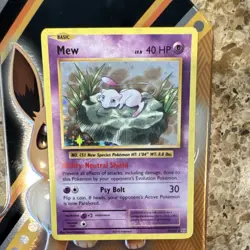 Pokemon TCG Mew 53/108 XY Evolutions Holo Rare Basic 40 HP English - Image 1
