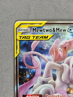Mewtwo & Mew GX SM191 Pokemon Promo Sun & Moon Tag Team - Image 2