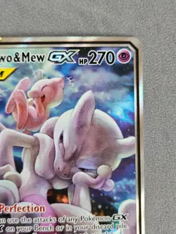Mewtwo & Mew GX SM191 Pokemon Promo Sun & Moon Tag Team - Image 3
