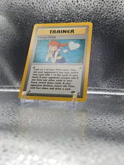 Misty's Wish 108/132 Gym Challenge Non Holo Rare Pokemon TCG 2000 - Image 2