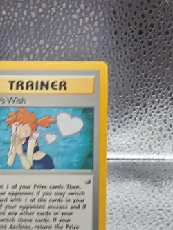 Misty's Wish 108/132 Gym Challenge Non Holo Rare Pokemon TCG 2000 - Image 4