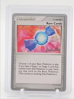 RARE CANDY 2008 POKEMON D&P GREAT ENCOUNTERS WORLD CHAMPIONS 2009 102 Q5677 - Image 1