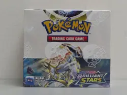 2022 Pokemon Sword & Shield Brilliant Stars Factory Sealed Booster Box - Image 1