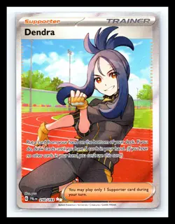 💥 Pokemon - Dendra - 250/193 - SV Paldea Evolved - Full Art Trainer Holo - Image 1