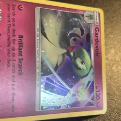 Gardevoir 141/214 Pokemon TCG Cosmos Holo Rare Sun & Moon Lost Thunder LP - Image 3