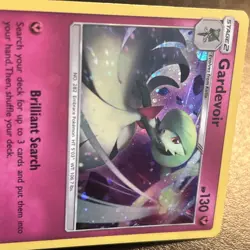 Gardevoir 141/214 Pokemon TCG Cosmos Holo Rare Sun & Moon Lost Thunder LP - Image 4