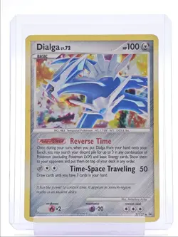 DIALGA LV.72 2009 POKEMON PLATINUM HOLO RARE 5/127 Q1048 - Image 1