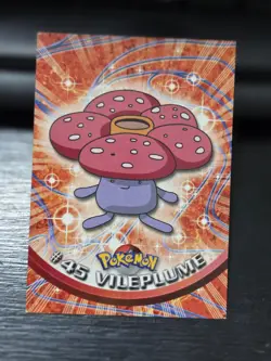 Vileplume #45 Topps Black Label Non Foil Pokemon Card - Image 1