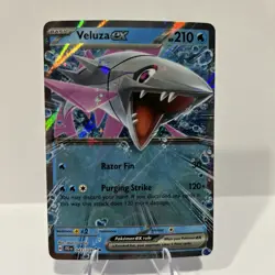 Pokemon TCG Veluza EX Holo Double Rare Card 043/159 Journey Together - Image 1