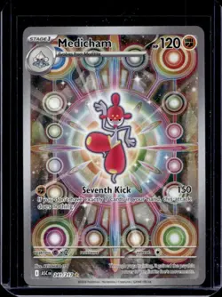 2026 Pokemon Ascended Heroes Medicham Illustration Rare #241/217 - Image 1