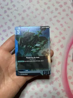 Gundam Card Game Noin's Aries GD01-007 - Newtype Rising - Image 1