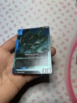 Gundam Card Game Noin's Aries GD01-007 - Newtype Rising - Image 2