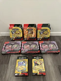 Pokemon Battle Deck Lot Zapdos Gardevior Miraidon Tapu Koko Ninetales NEW - Image 1